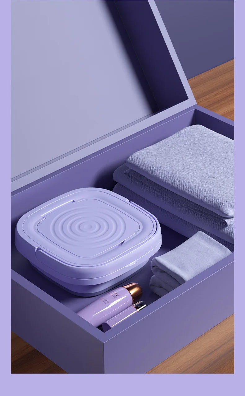 Machine à laver pliable Portable 8l