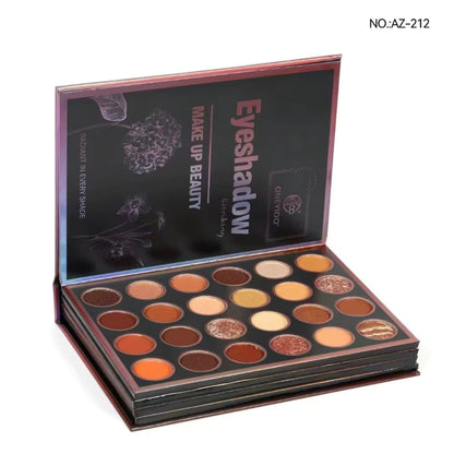 Palette d'ombres à paupières multichromes 55 couleurs nacrées