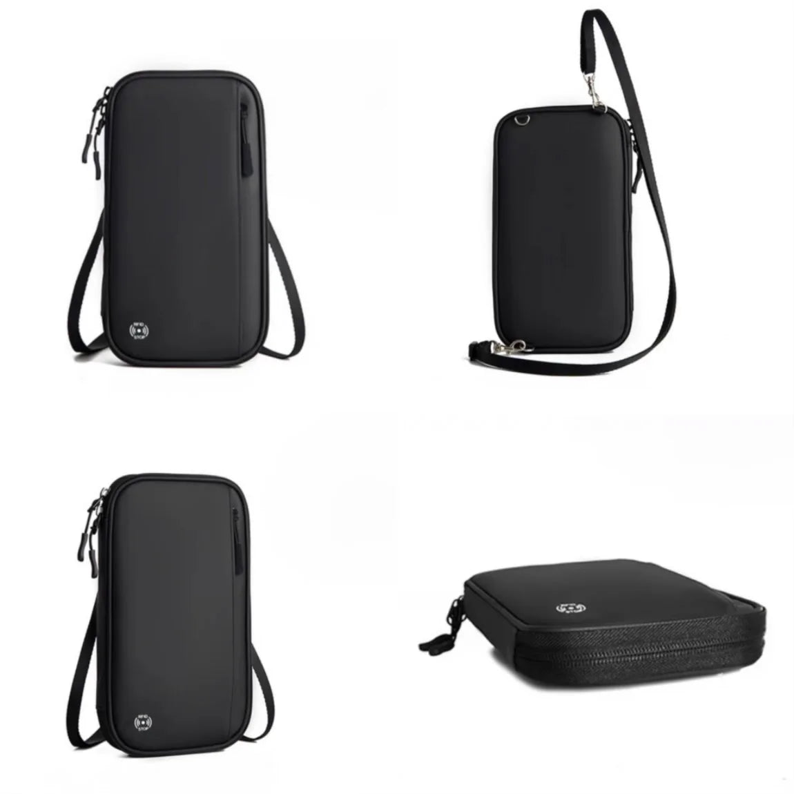 Pochette de voyage porte-passeport et cartes portefeuille