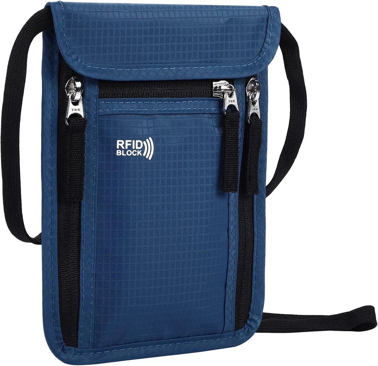 Pochette porte-passeport RFID pochette de voyage de cou